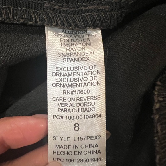 Wit & Wisdom 'Ab'solution Itty Bitty Bootcut Pants Size 8 Espresso color EUC - Picture 5 of 9